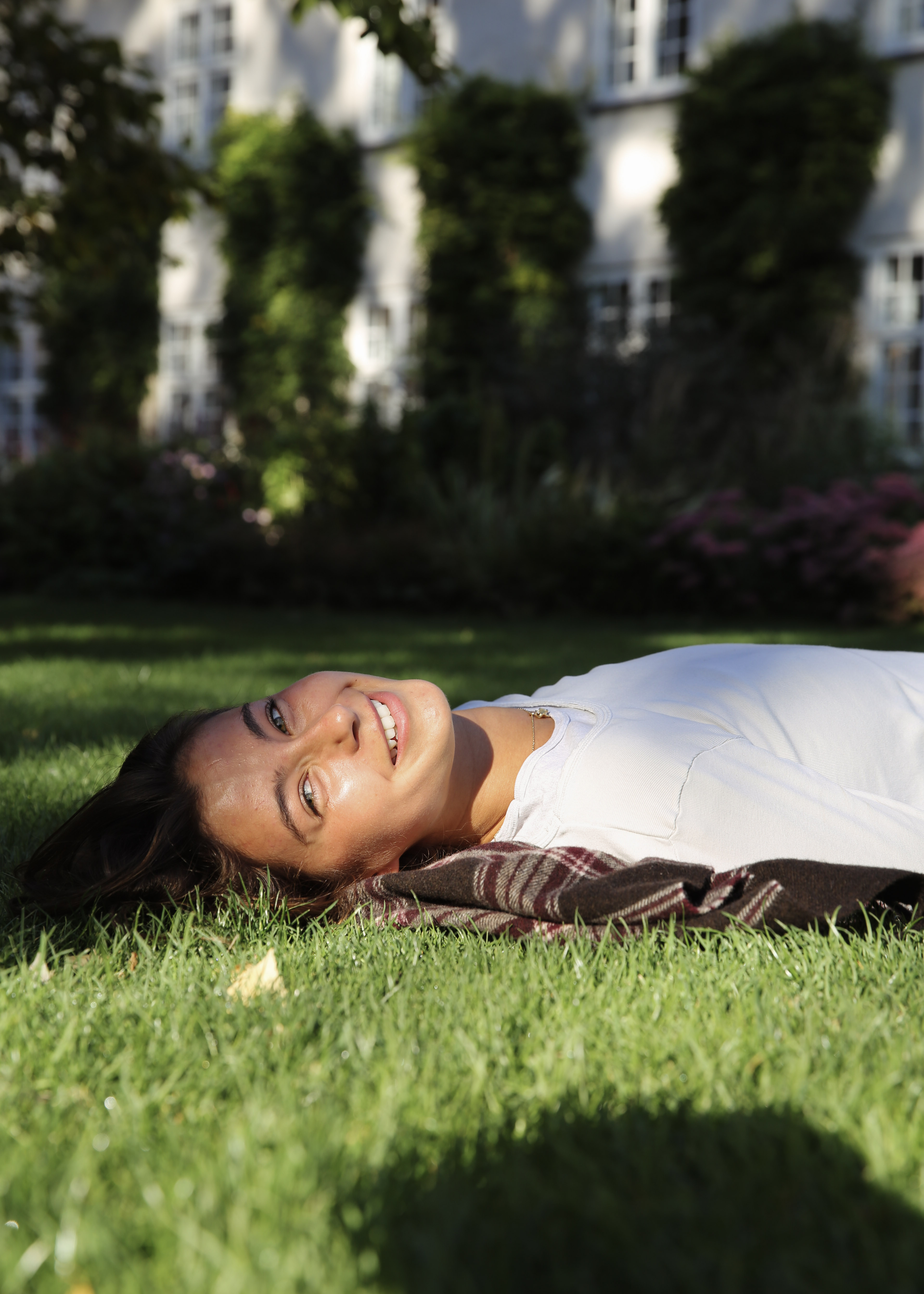 Felina on the grass
