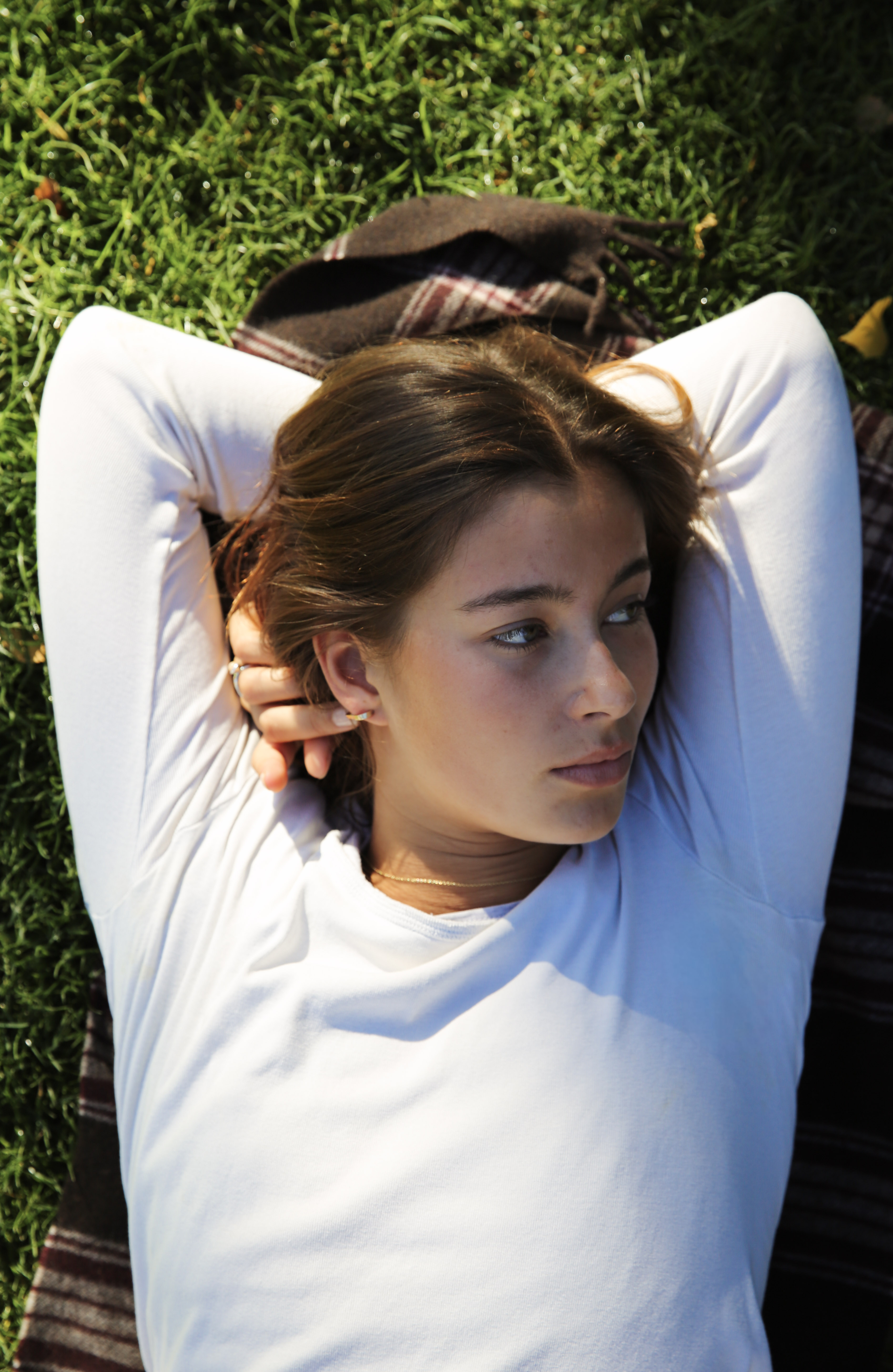 Portrait on the grass